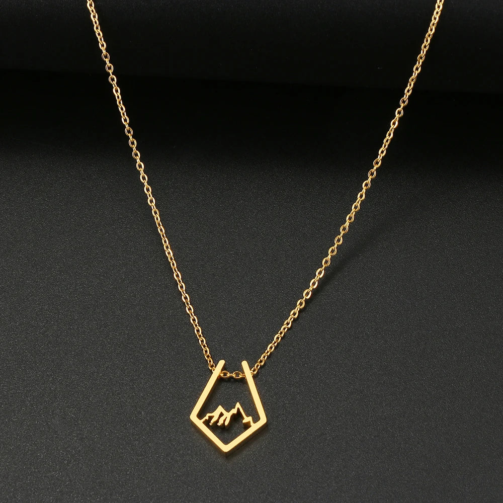 Alphina Necklace/Ring Holder - Gold
